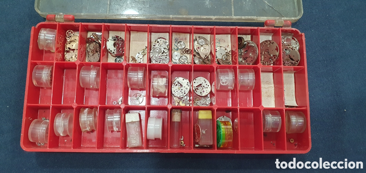 Recambios de relojes: Lote de repuestos de relojes. (L120)