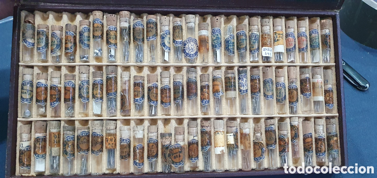Recambios de relojes: Gran lote de tijas y coronas de relojes. Longines, omega, seiko y otras. Ver fotos. (L120)