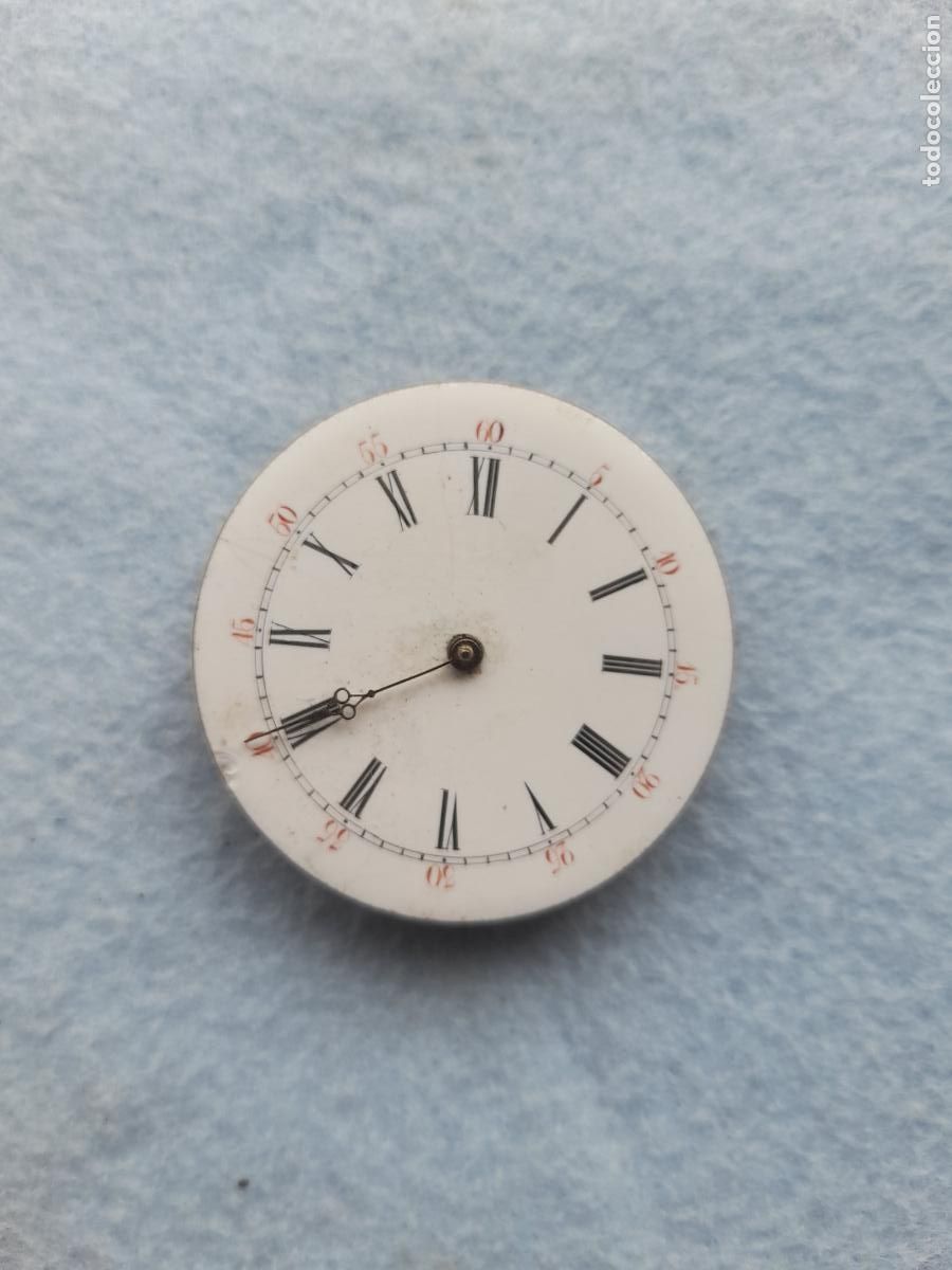 Recambios de relojes: M&aacute;quina para Reloj de Bolsillo Antiguo.