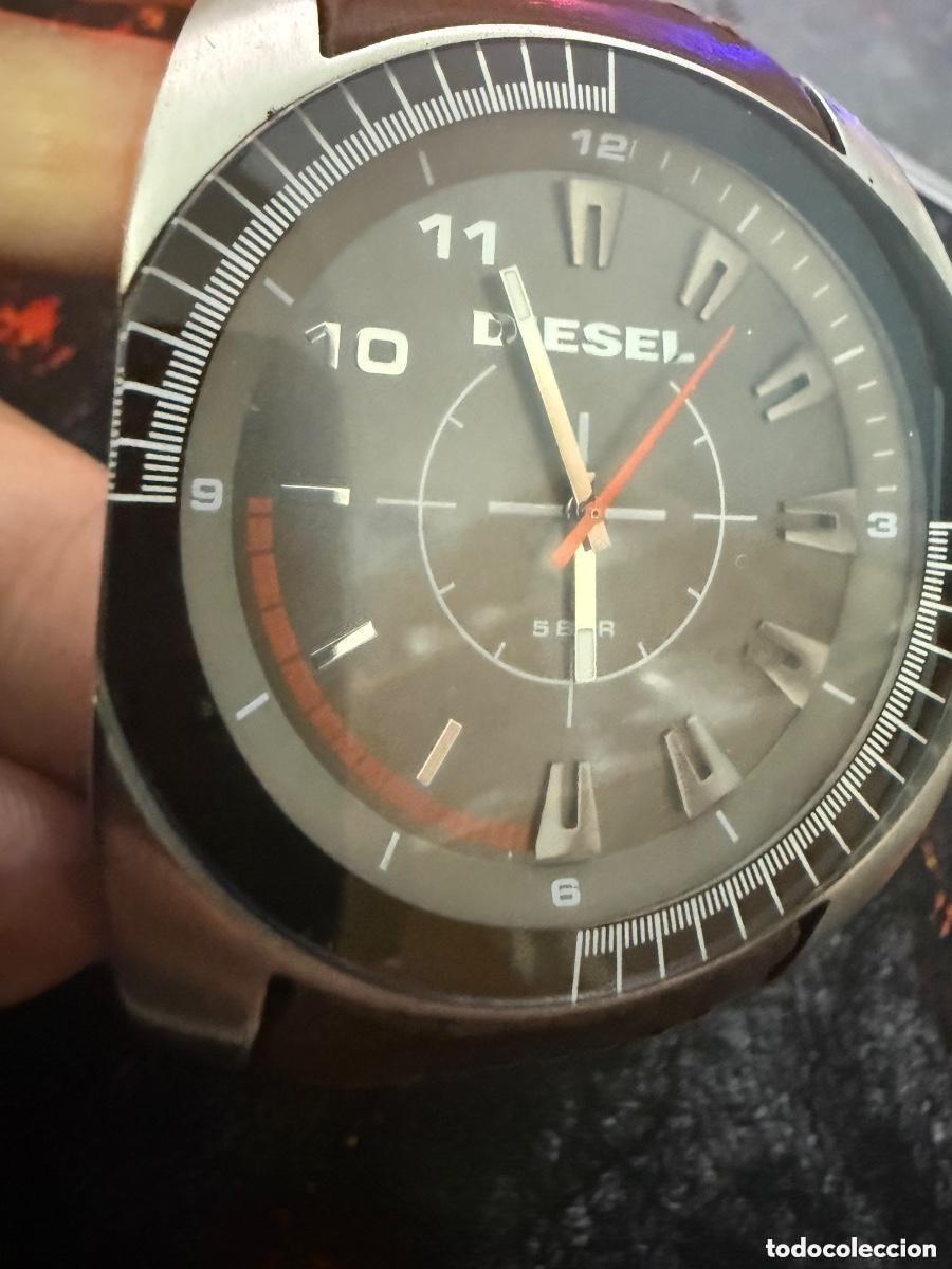 Recambios de relojes: Reloj DIESEL original 44 mm &ndash; acero inoxidable &ndash; bater&iacute;a nueva