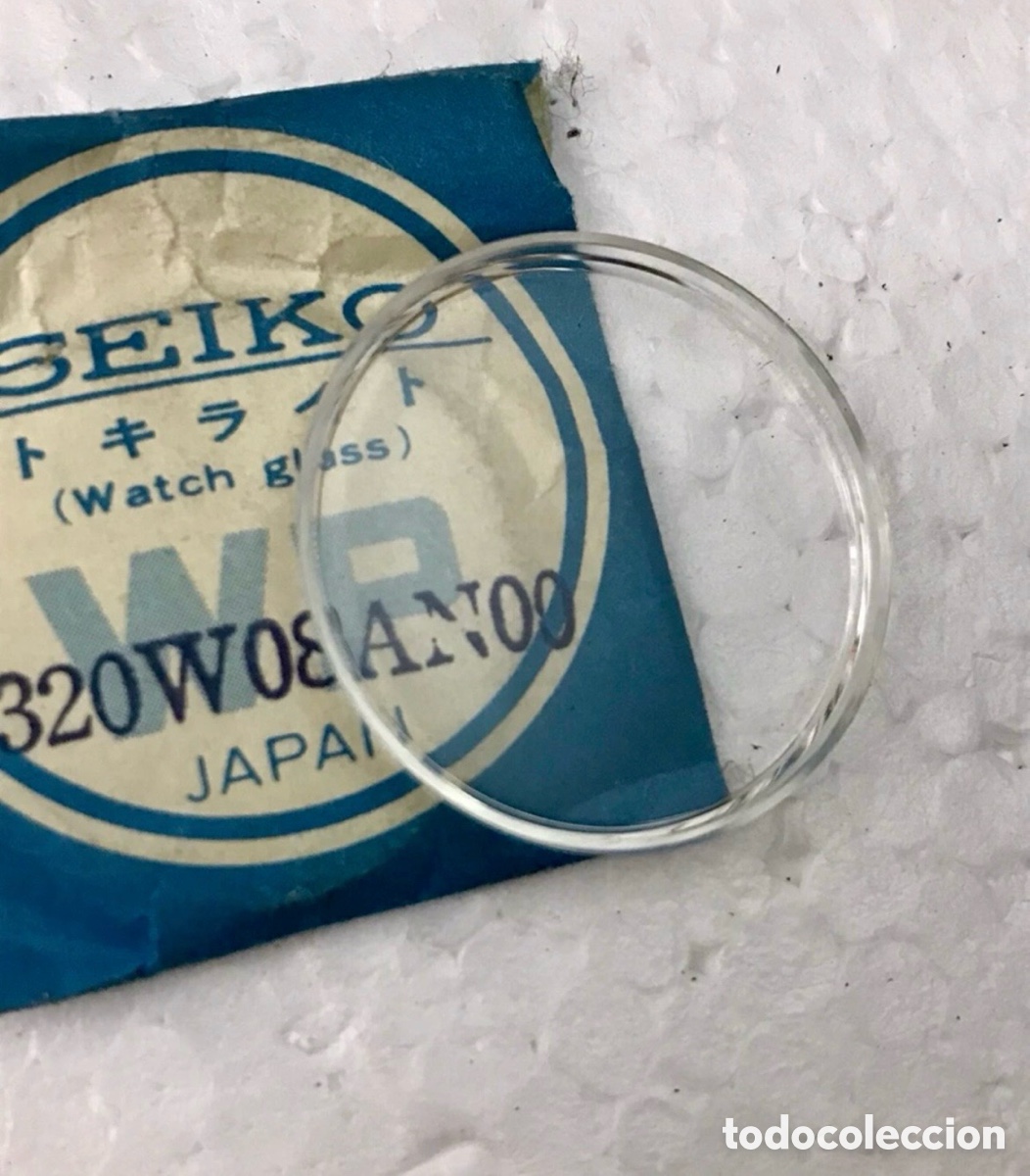 Recambios de relojes: Cristal Seiko 320W08AN00 Acrylic Domed Crystal Glass Nos