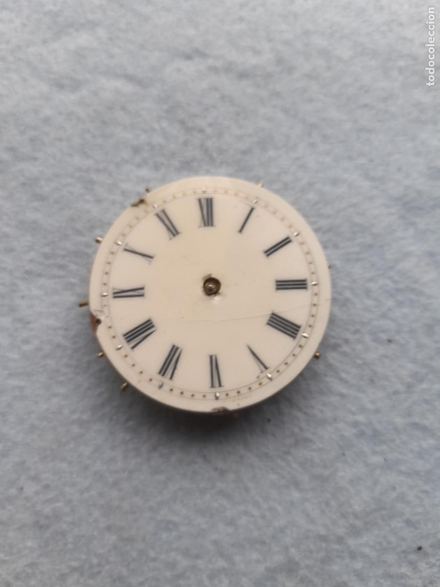 Recambios de relojes: M&aacute;quina para Reloj de Bolsillo Antiguo.