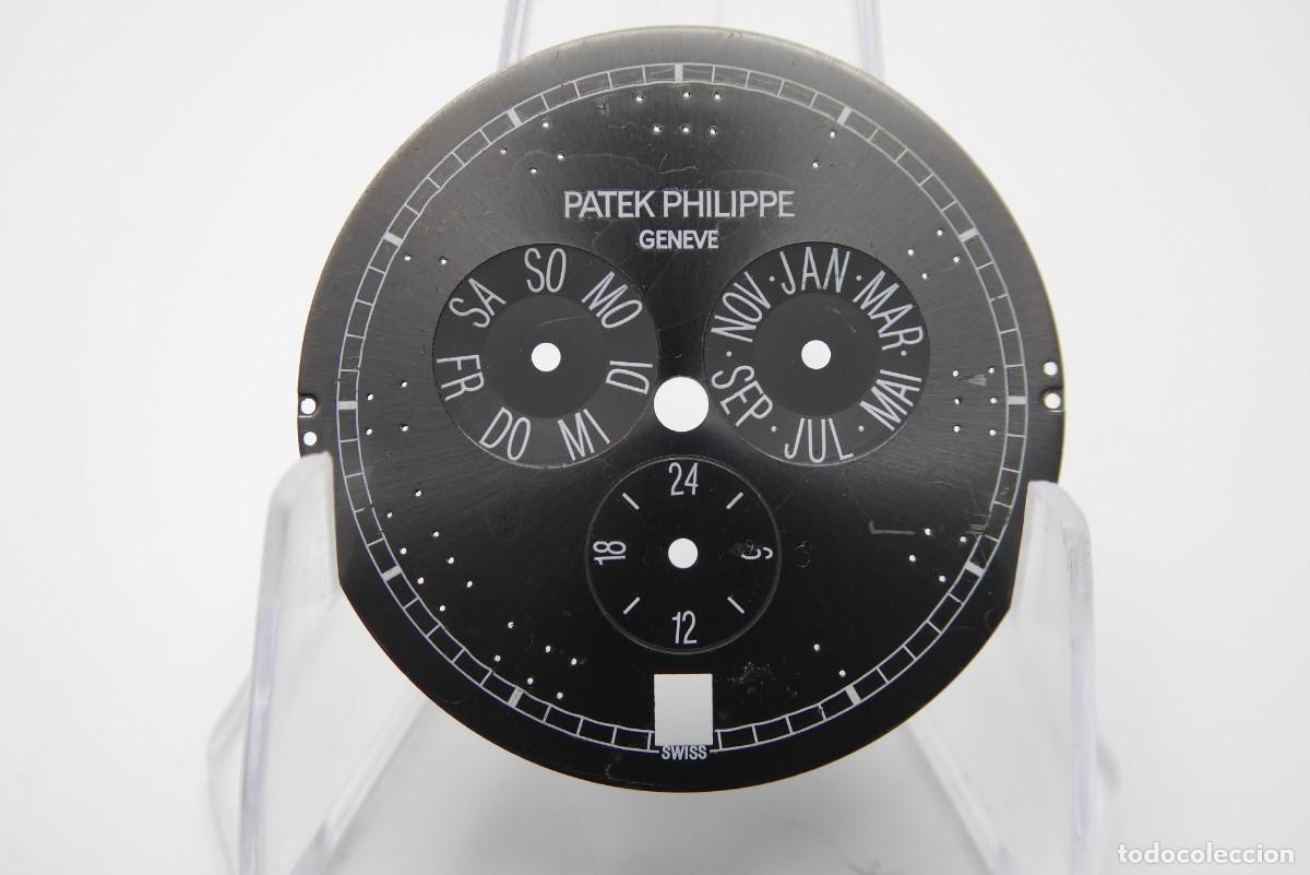 Recambios de relojes: Patek Philippe Annual calendar 5035G damaged dial