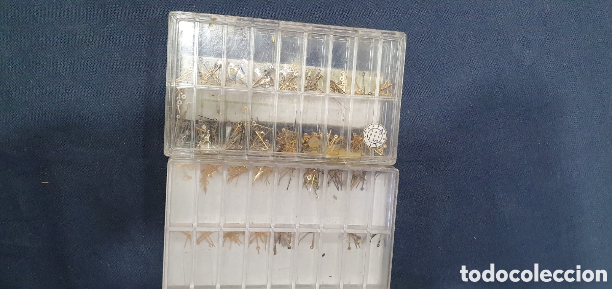 Recambios de relojes: Gran lote de agujas de relojes. (L137)