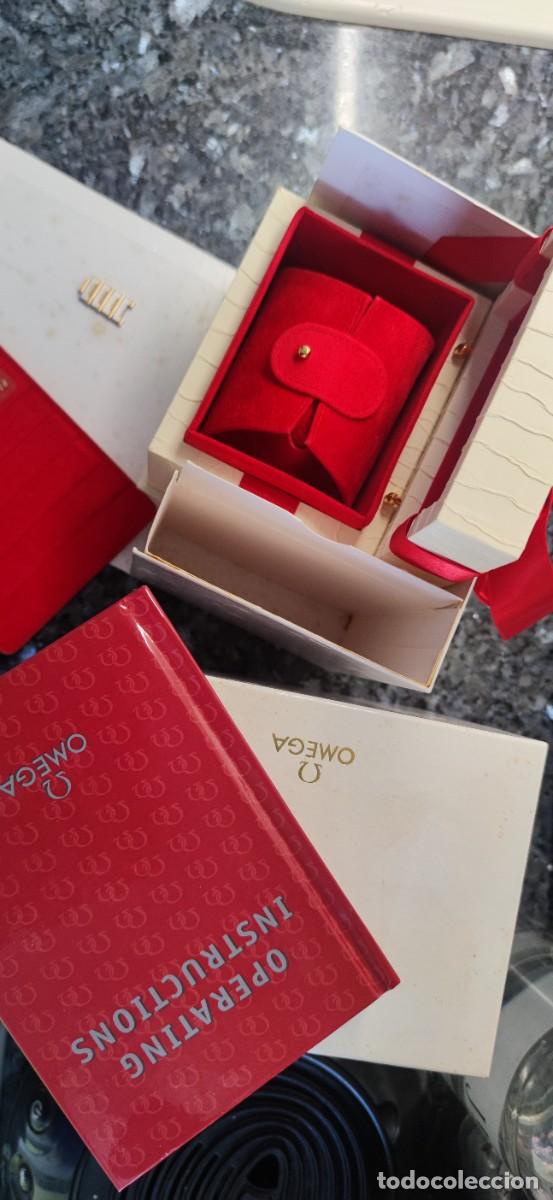 Recambios de relojes: Omega Constellation dama de acero y oro. Caja y cuatro eslabones sin estrenar.