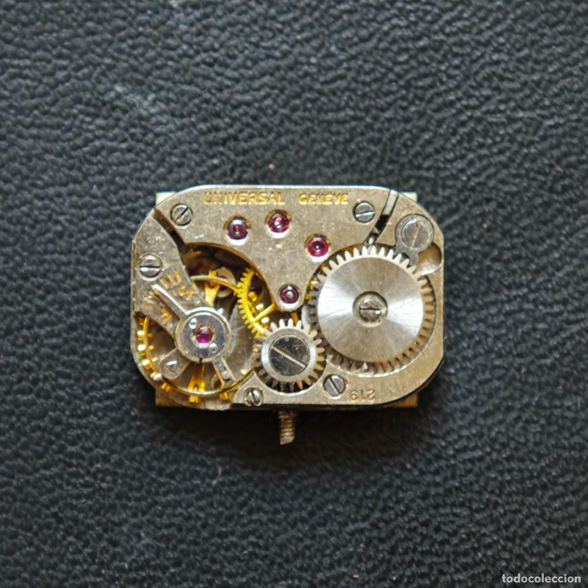 Recambios de relojes: UNIVERSAL GENEVE 219 maquinaria reloj vintage watch movement motre orologio