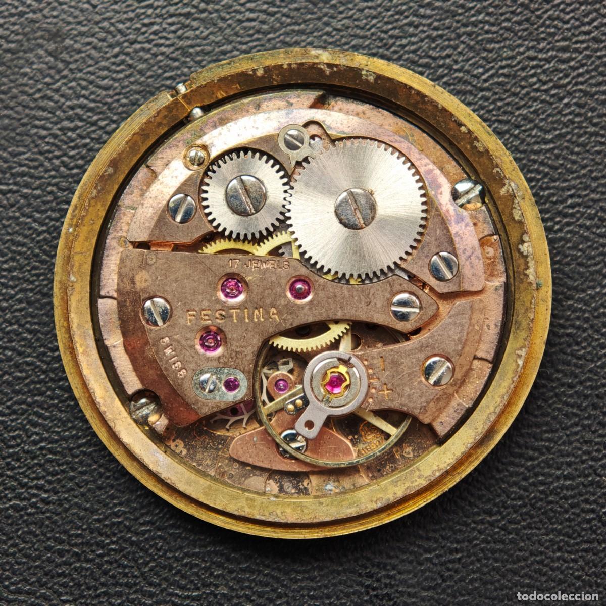 Recambios de relojes: FESTINA AS 1691-93 maquinaria reloj vintage watch movement motre orologio