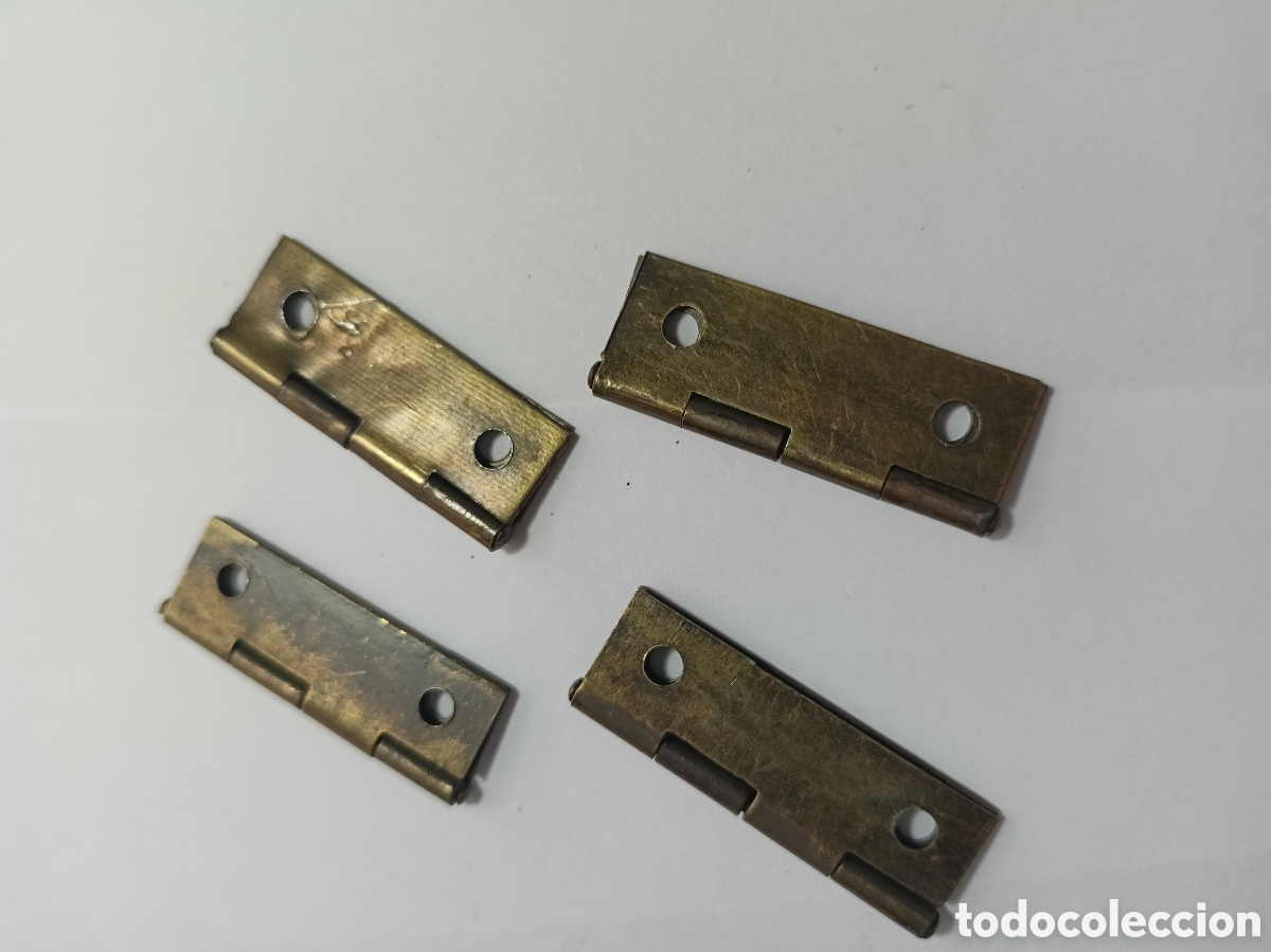 Recambios de relojes: BISAGRAS ANTIGUAS DE LATON. - Foto 2