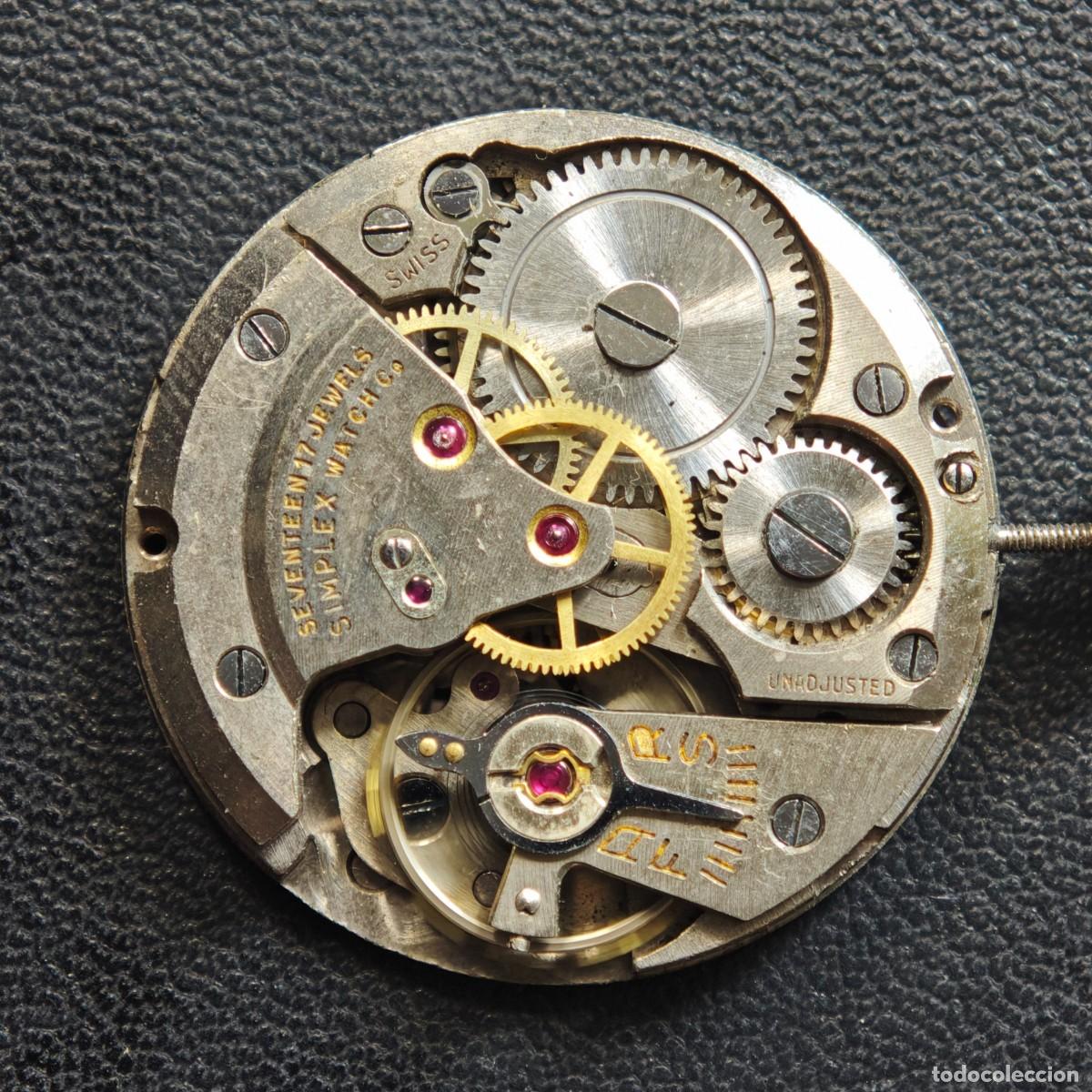 Recambios de relojes: FELSA 465 Simplex maquinaria reloj vintage watch movement motre orologio