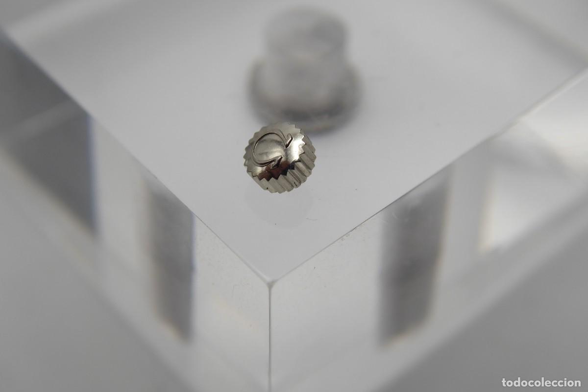 Recambios de relojes: Omega vintage crown steel 3.7mm