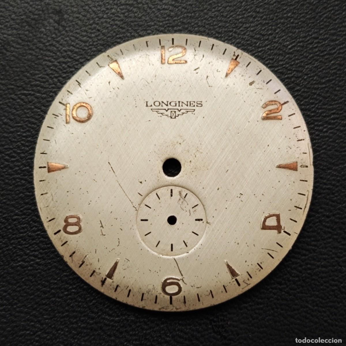 Recambios de relojes: LONGINES esfera reloj jumbo vintage watch dial 10.26 montre cadran orologio quadrante swiss