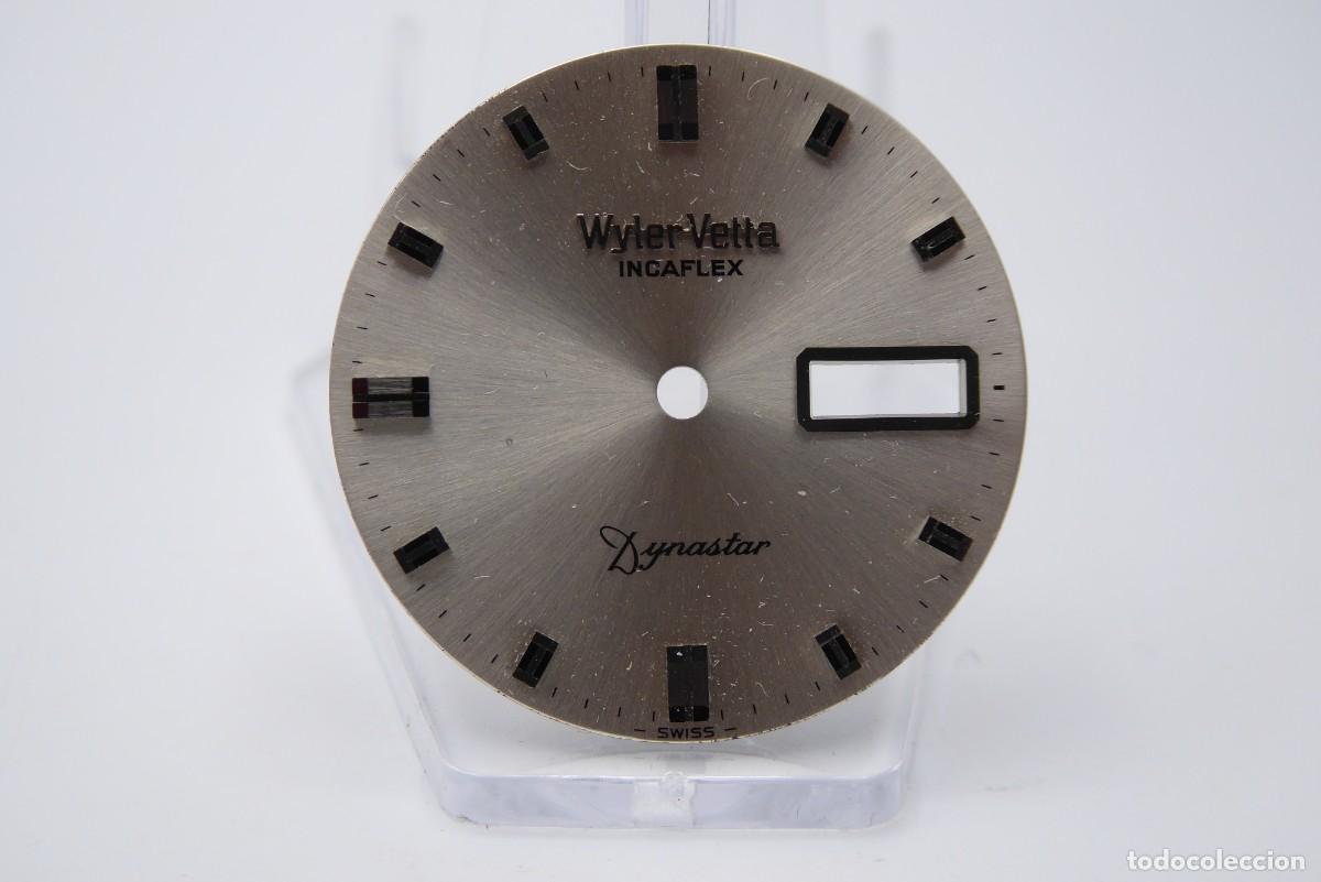 Recambios de relojes: Wyler Vetta incaflex dynastar 1960s the compressor dial
