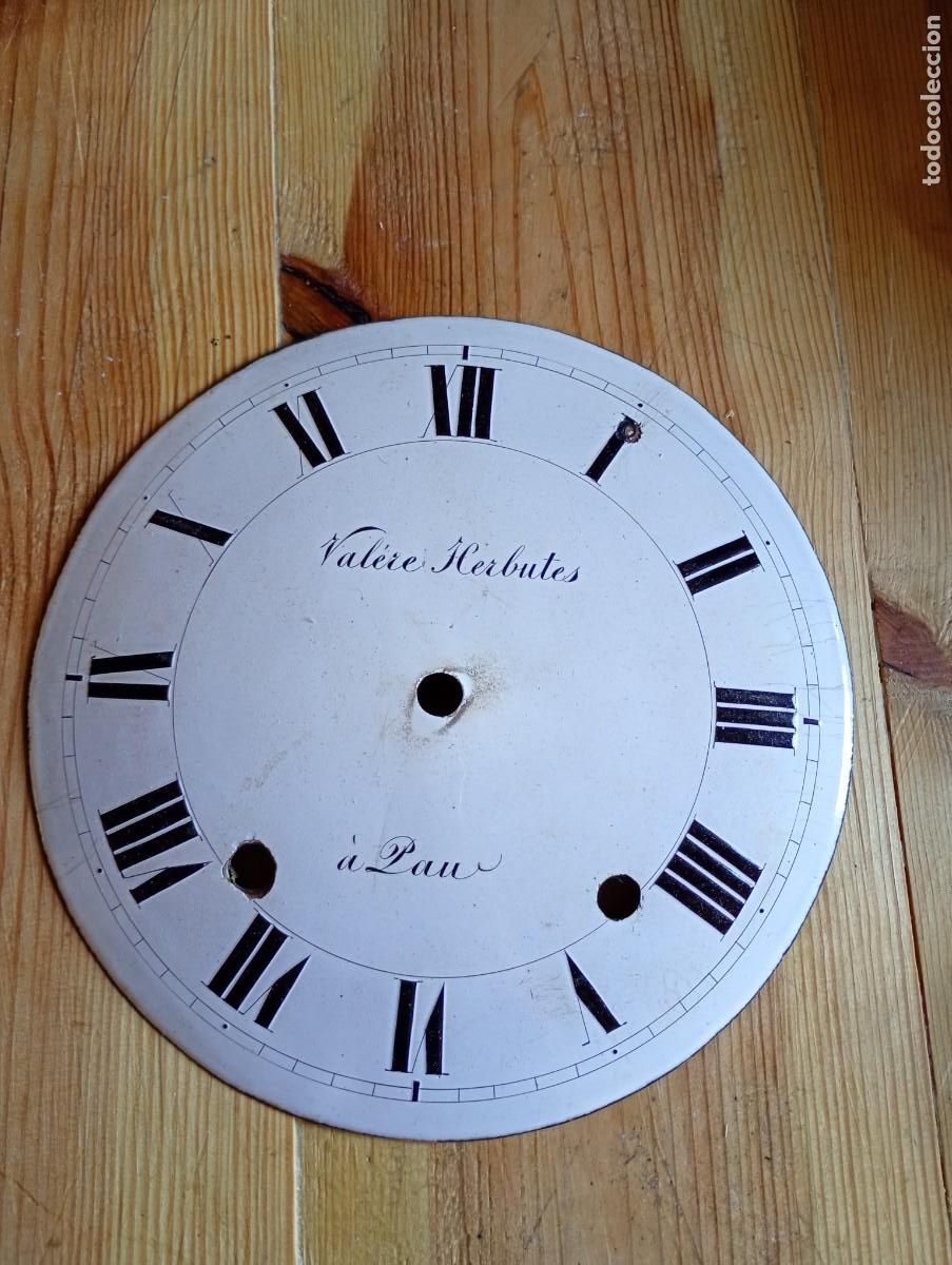 Recambios de relojes: Esfera esmaltada de reloj. Moretz