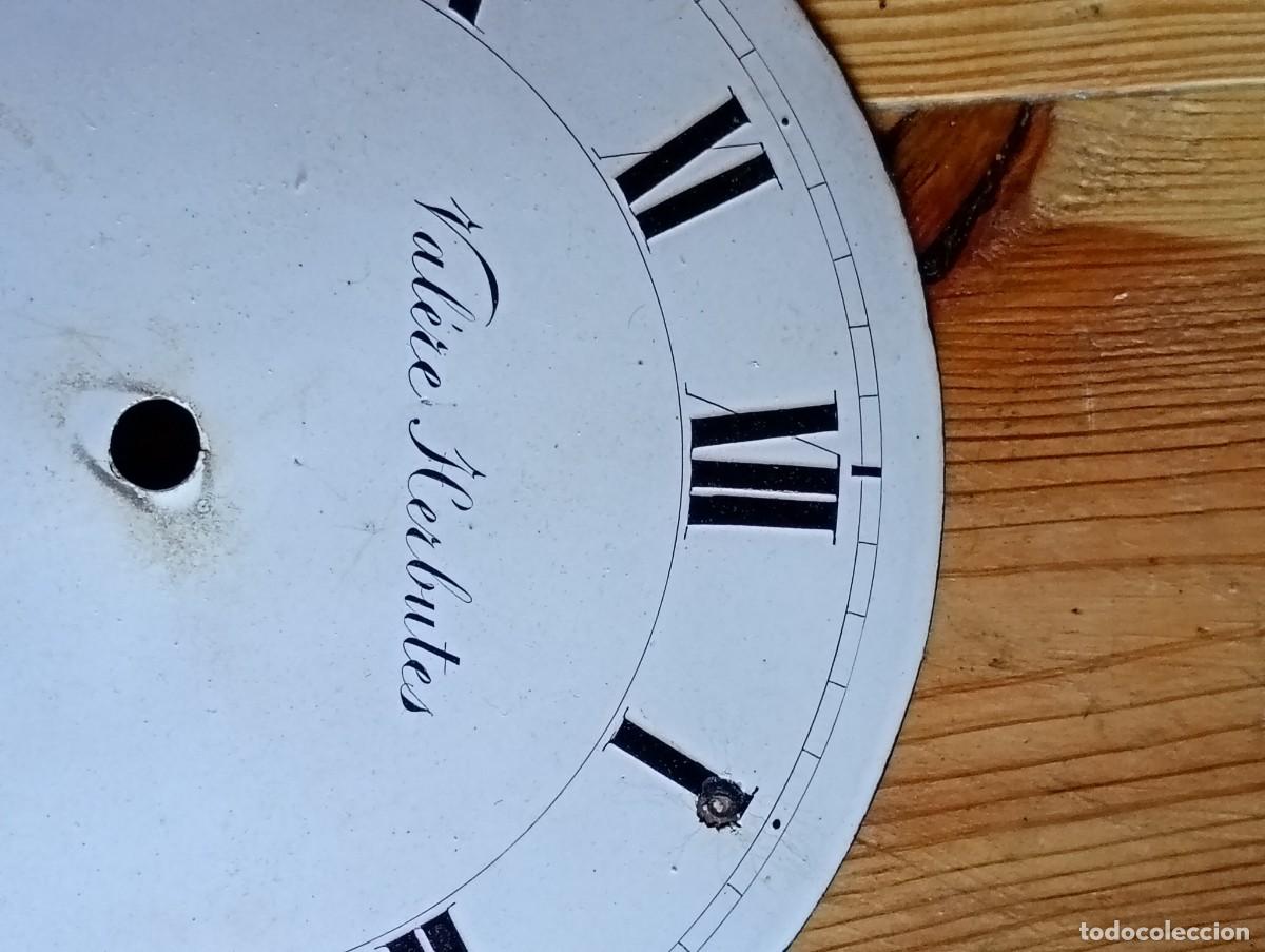 Recambios de relojes: Esfera esmaltada de reloj. Morez - Foto 2