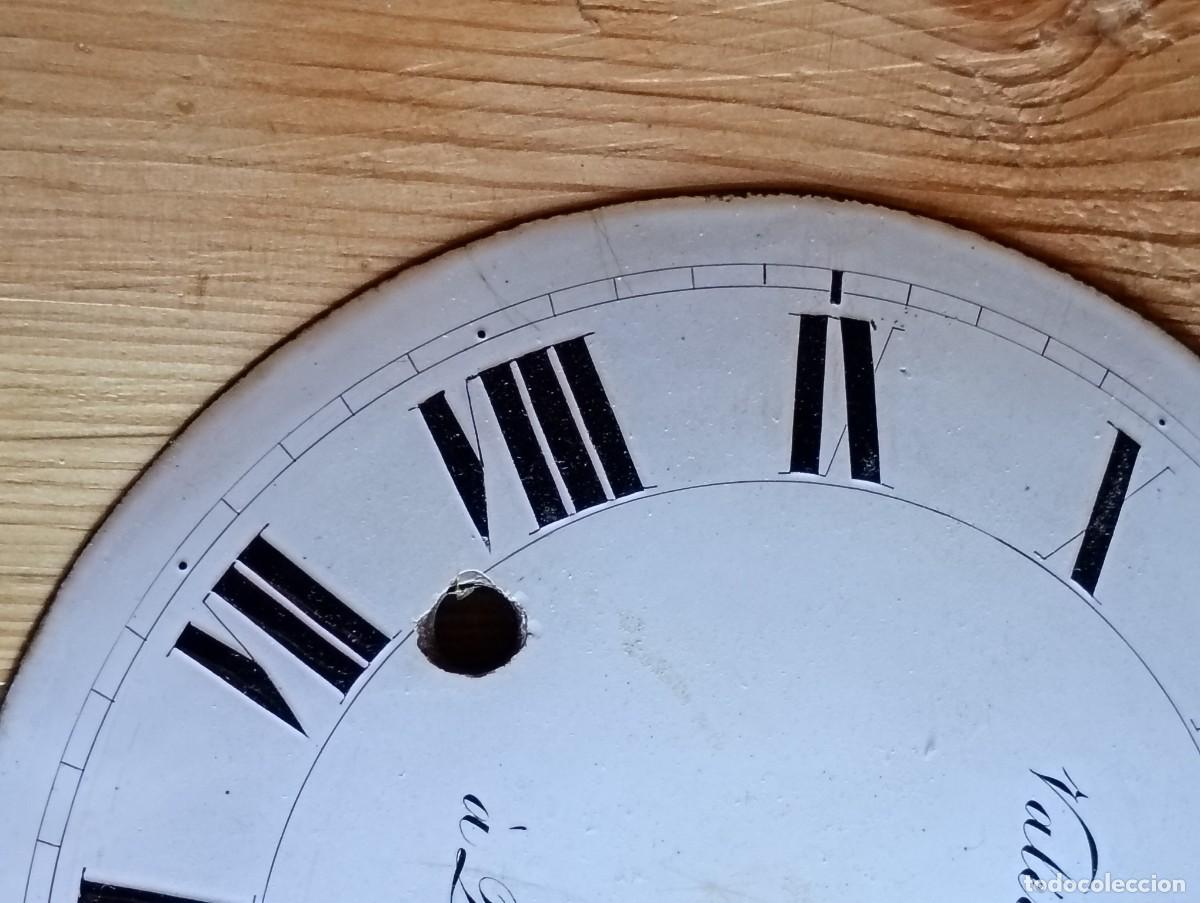 Recambios de relojes: Esfera esmaltada de reloj. Morez - Foto 3