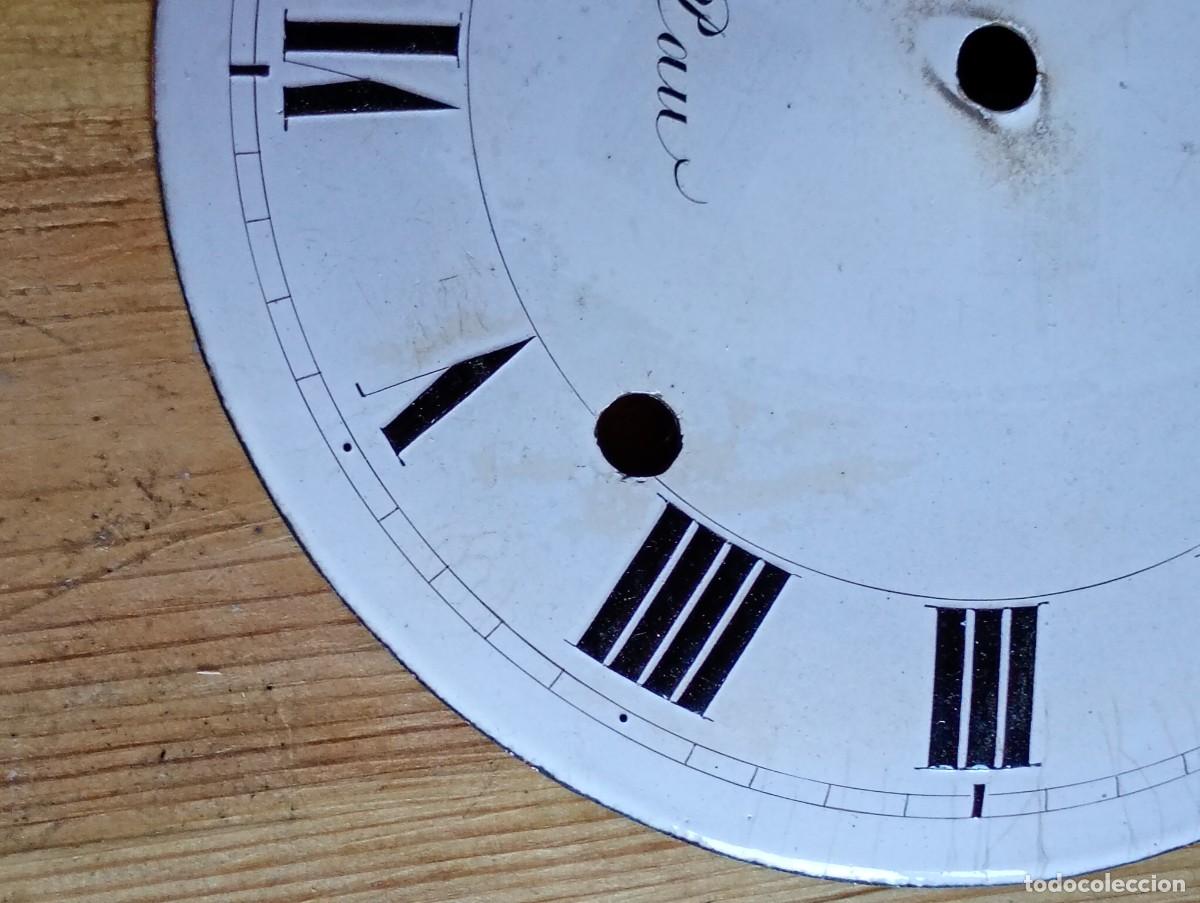 Recambios de relojes: Esfera esmaltada de reloj. Morez - Foto 4