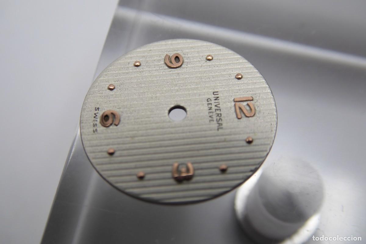 Recambios de relojes: Universal Gen&egrave;ve lady quartz dial - Foto 3