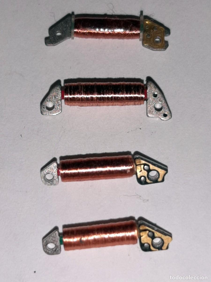 Ersatzteile f&uuml;r Uhren: Lote de 4 Bobinas para Mecanismos de Relojer&iacute;a de Cuarzo / Electr&oacute;nicos - Fornitura Vintage