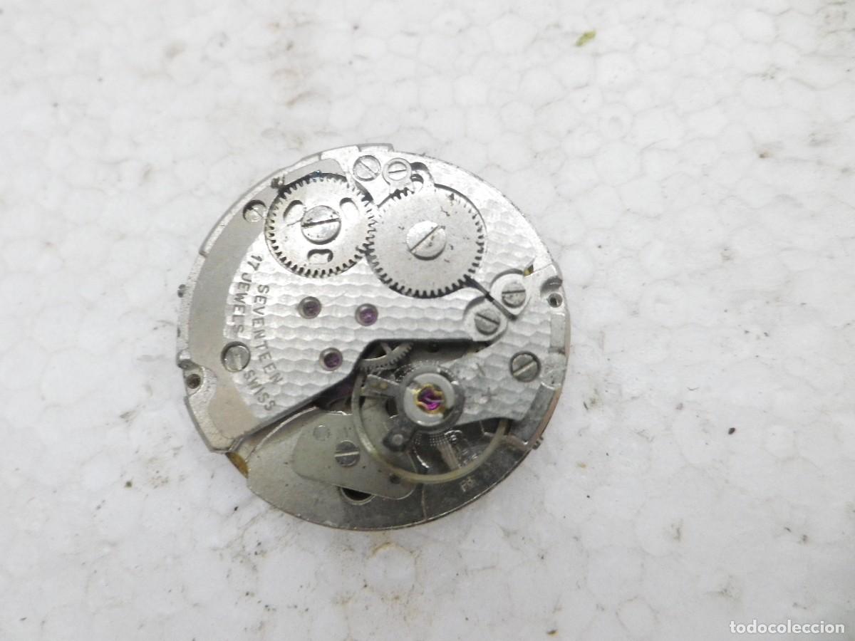 Recambios de relojes: Maquinaria Reloj Vintage FE Esfera Cafe Patic 17J Fornitura Reparar Todo watche