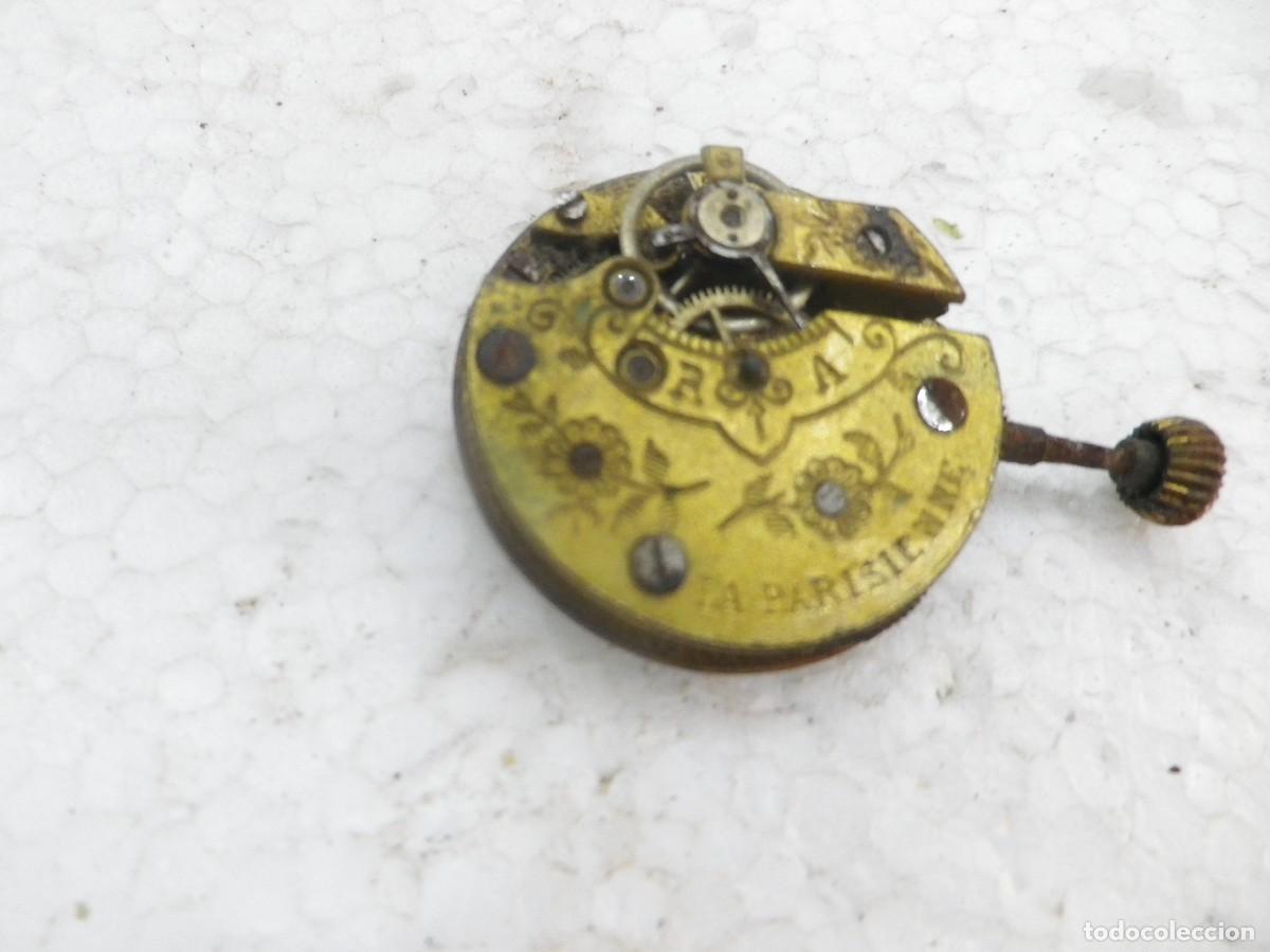 Recambios de relojes: Movimiento Reloj Bolsillo La Parisienne Japy Freres 1894 Coleccion Piezas Watche