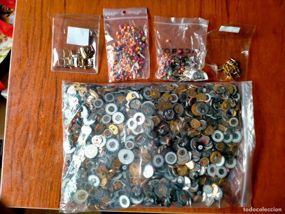Recambios de relojes: GRAN LOTE REPUESTOS RELOJES DE CUARZO