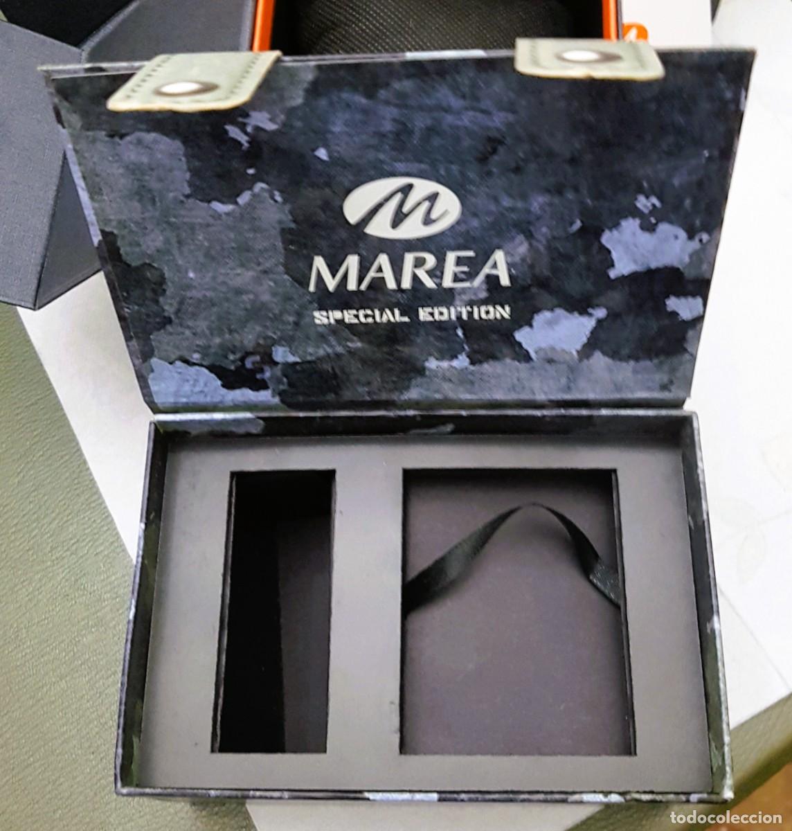 Recambios de relojes: CAJA VAC&Iacute;A PARA RELOJ MAREA HOMBRE ACERO B54184 MILITAR GRIS CAMUFLAJE