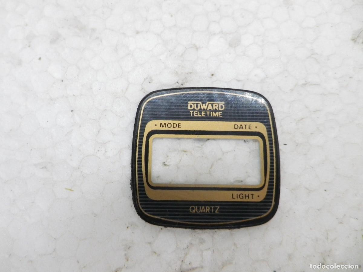Recambios de relojes: Cristal Caratula Reloj Digital Vintage Duward Teletime Recambio watches