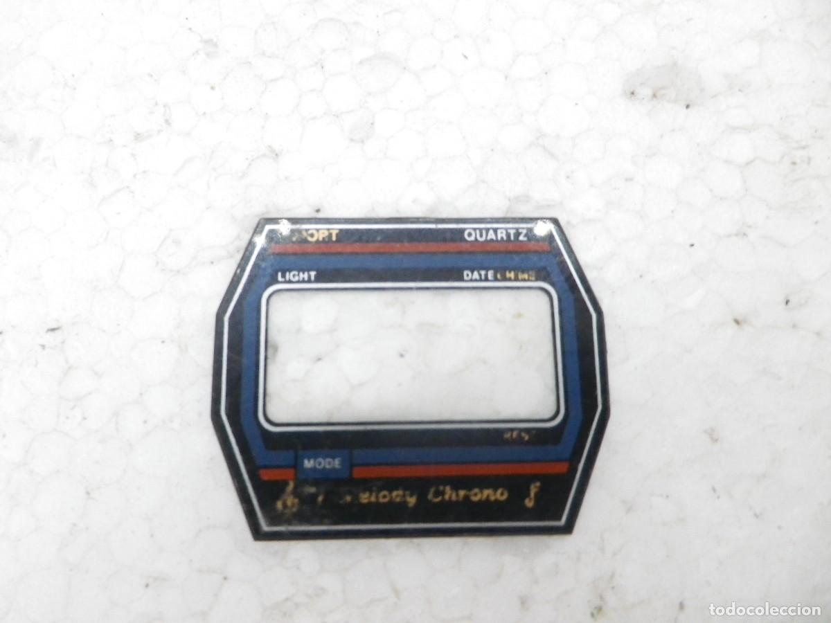 Recambios de relojes: Cristal Caratula Reloj Vintage 80s Kessel Montana Melody Chrono Piezas WATCHES