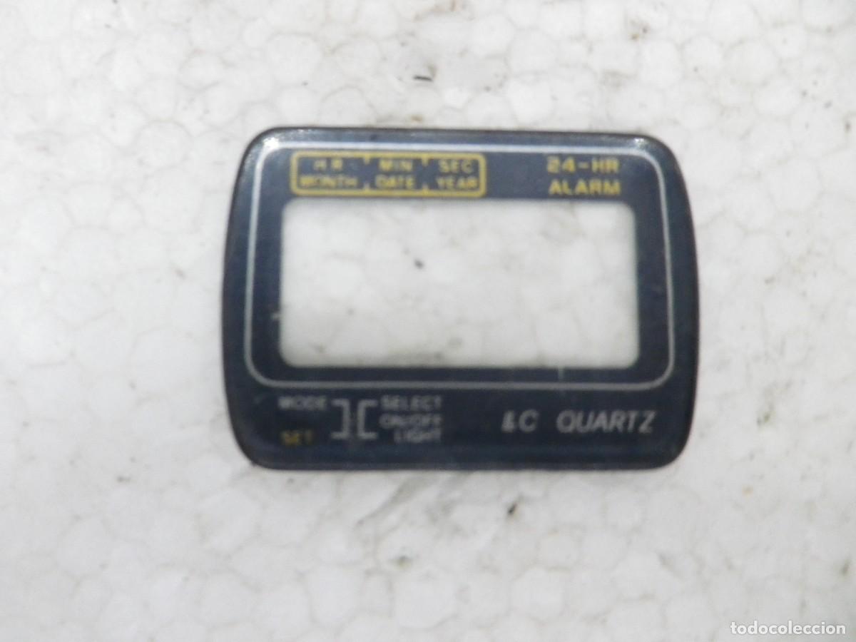 Recambios de relojes: Cristal Caratula Reloj Digital Vintage LC Quartz Alarma Repuesto Fornitura watch