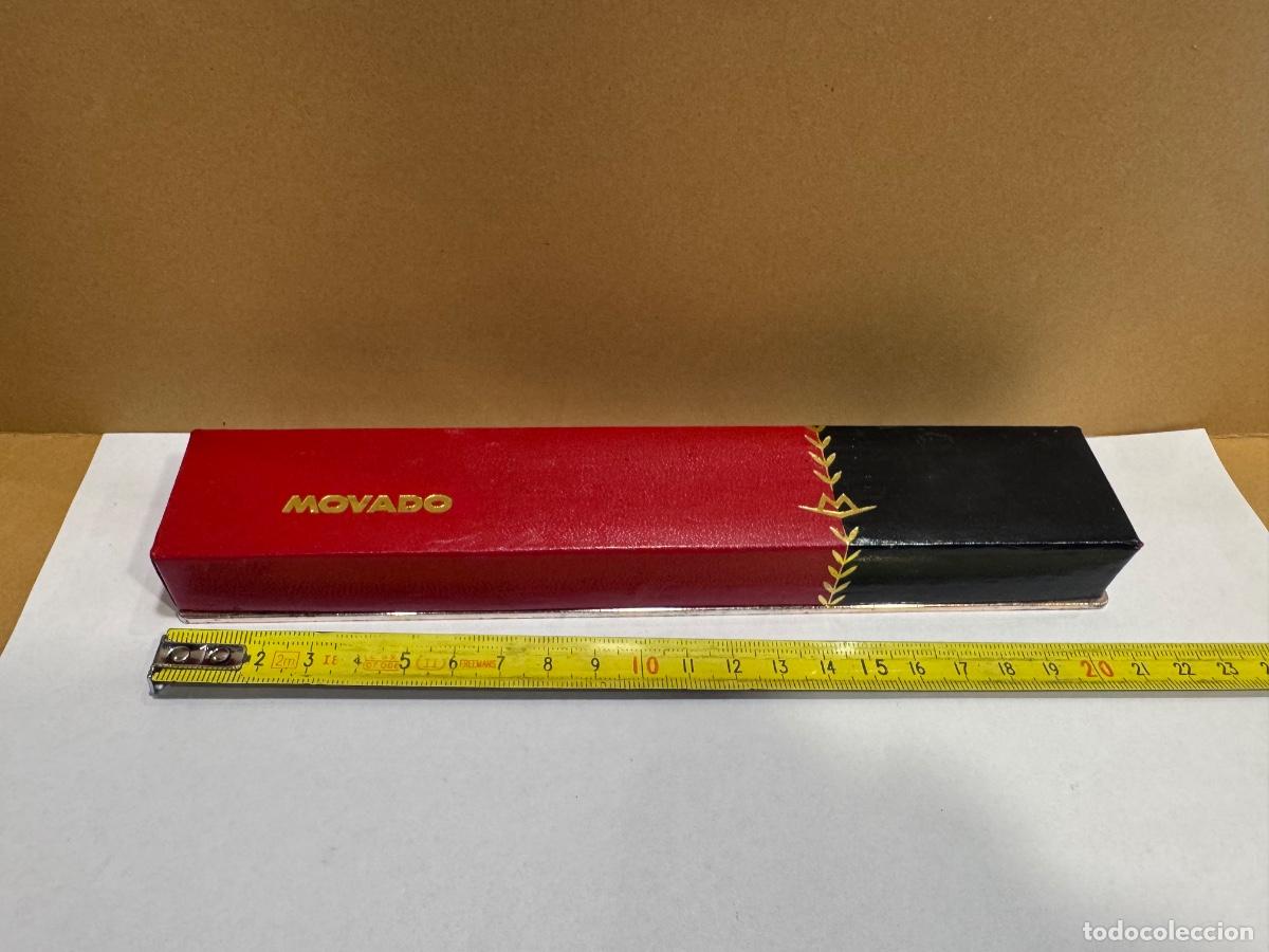 Recambios de relojes: MOVADO RELOJ CAJA ORIGINAL DE LA MARCA VAC&Iacute;A / COMPRA MIN&Iacute;MA 5 &euro;