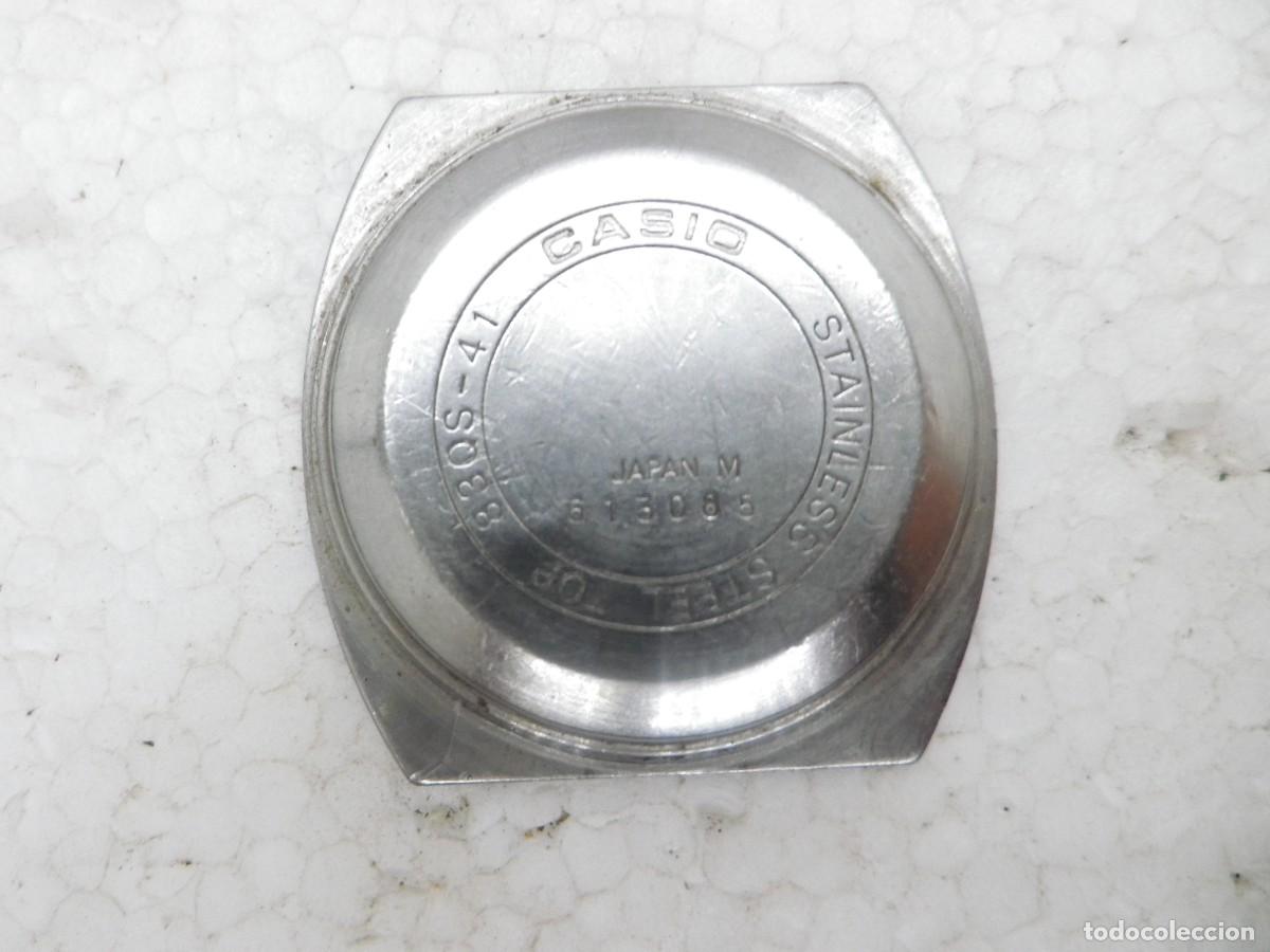 Recambios de relojes: Tapa Fondo Casio Vintage 83QS-41 Original Japan M Acero Relojero Fornitura Lote