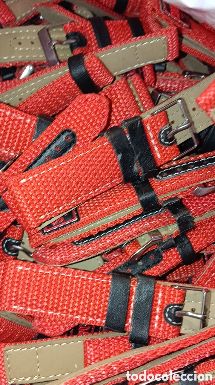 Recambios de relojes: LOTE 212 CORREAS RELOJ ROJA