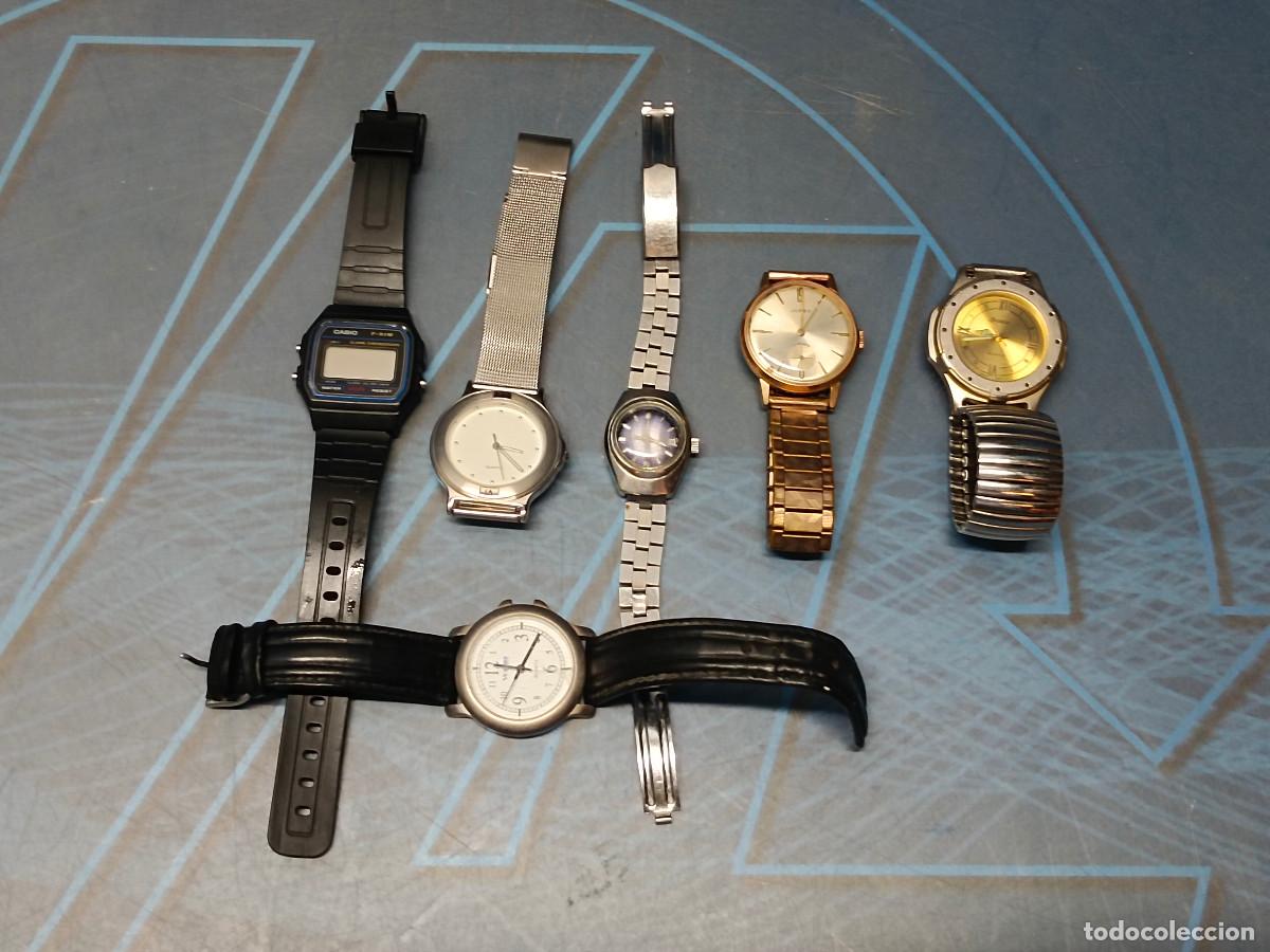 Recambios de relojes: 6 relojes para piezas, no comprobados o no Funcionan, accesorios, para piezas