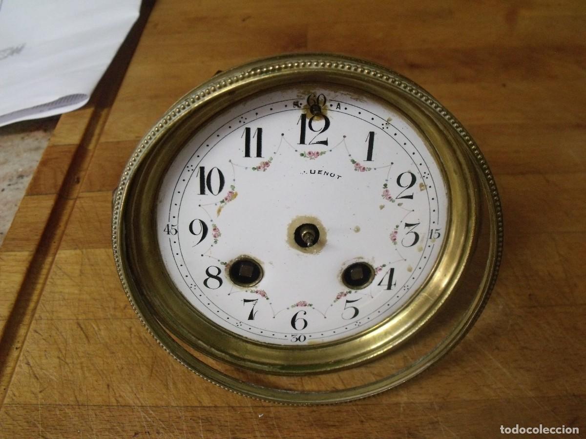 Recambios de relojes: ANTIGUA MAQUINARIA PARIS RELOJ SOBREMESA-A&Ntilde;O 1870-LOTE 642