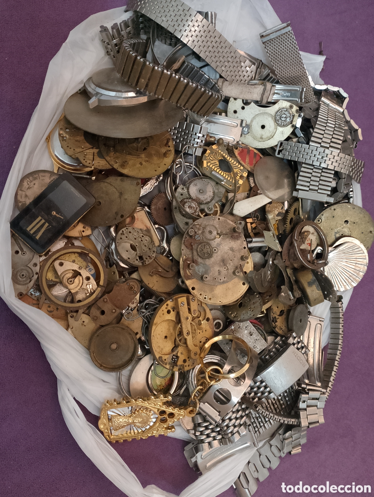 Recambios de relojes: Lote piezas de Relojer&iacute;a