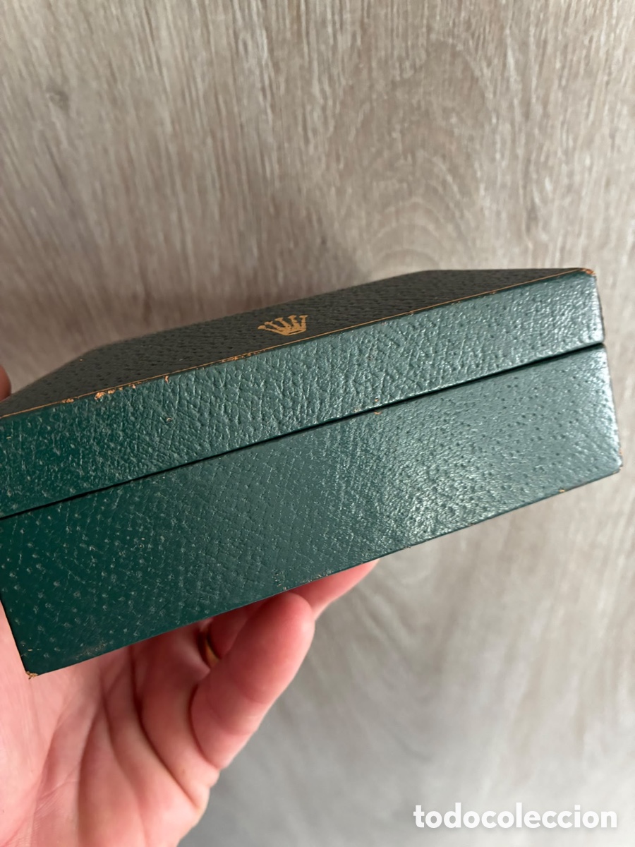 Recambios de relojes: Estuche Rolex vintage con el interior - Foto 5