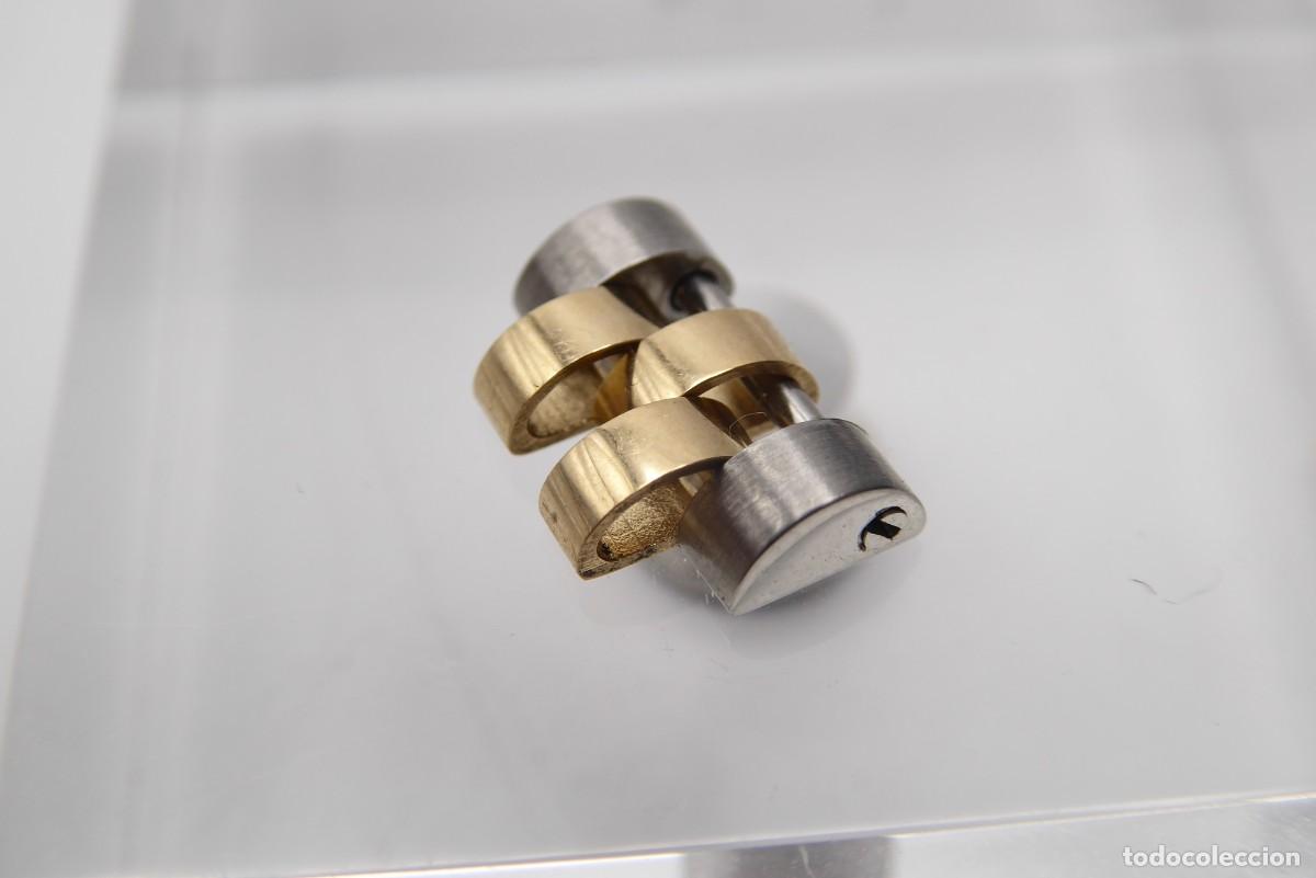 Pe&ccedil;as de reposi&ccedil;&atilde;o de rel&oacute;gios: Rolex Datejust midsize jubilee hollow steel gold link 68273, 12mm