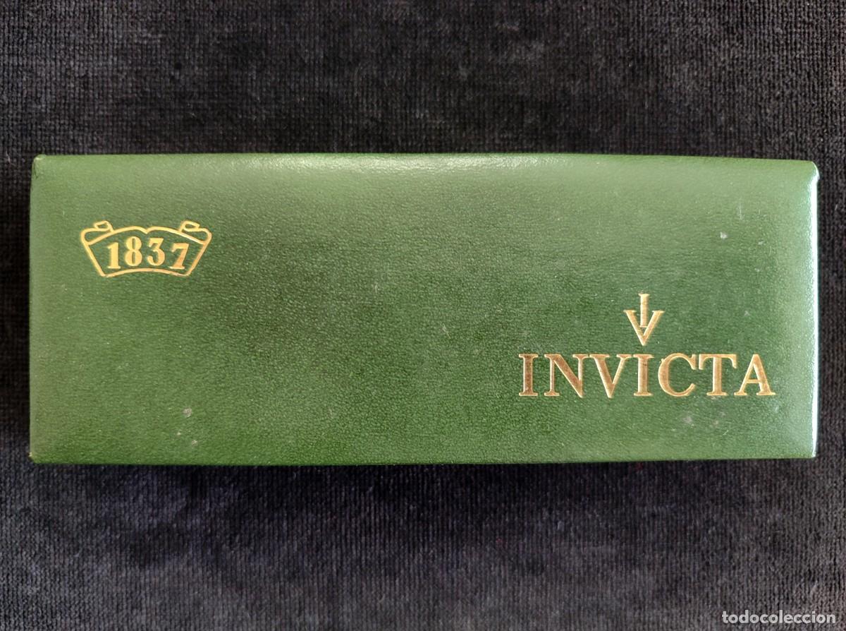 Pe&ccedil;as de reposi&ccedil;&atilde;o de rel&oacute;gios: ANTIGUO ESTUCHE CAJA PARA RELOJ INVICTA. COMO NUEVO
