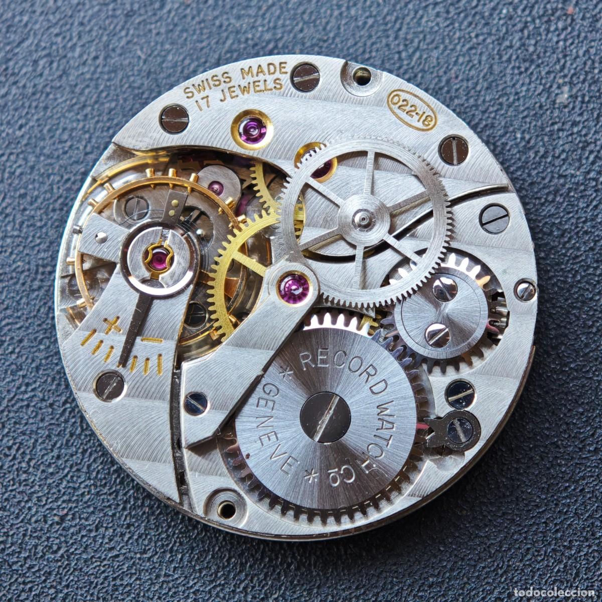 Ricambi di orologi: RECORD 022-18 Datofix maquinaria reloj vintage watch movement motre orologio