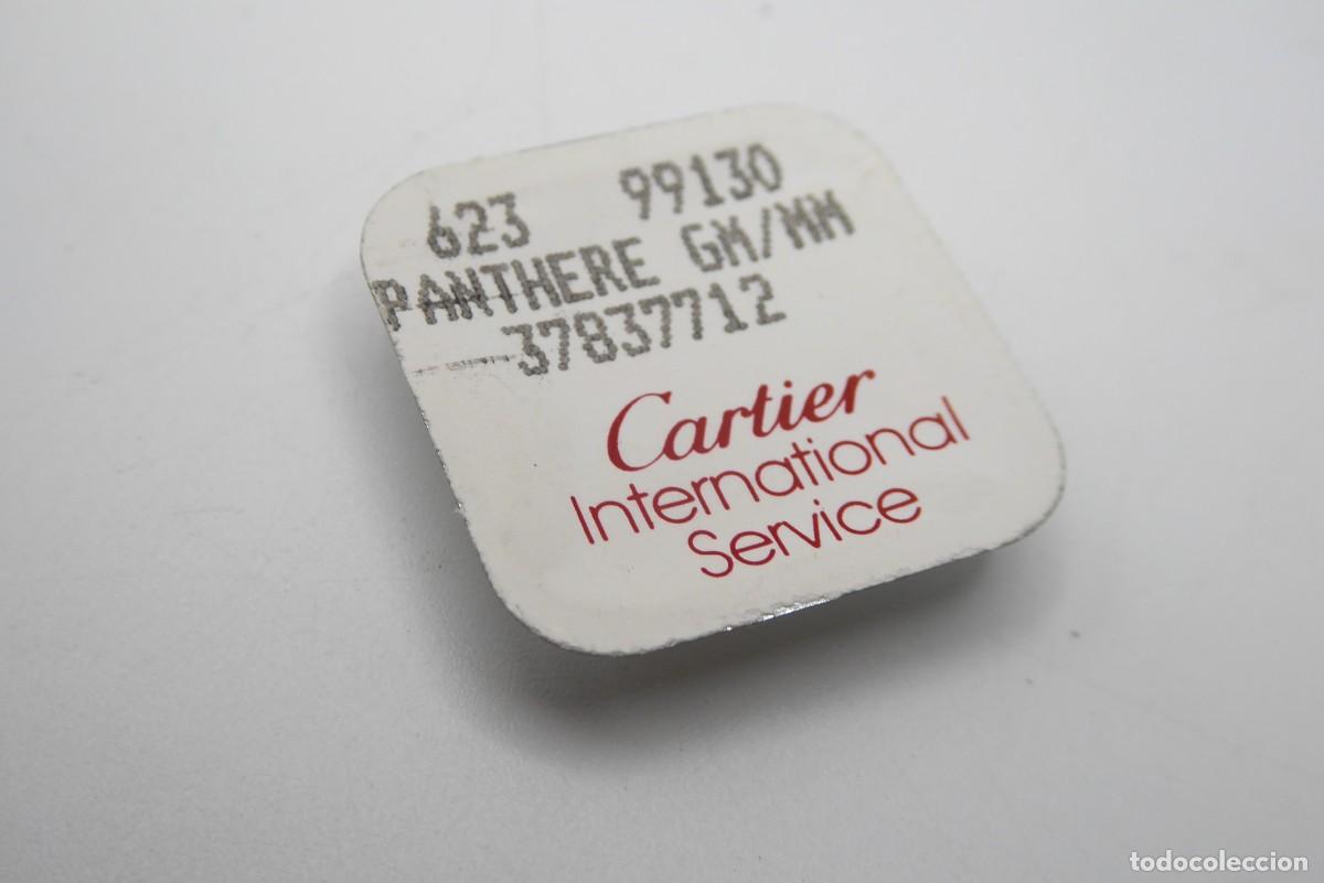 Recambios de relojes: Cartier Panthere GM/MM screw fond case back gold