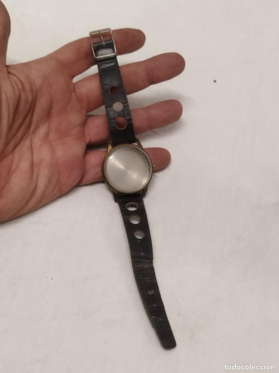 Recambios de relojes: Antigua Caja y correa de reloj vintage (Sin maquinaria / Para piezas).
