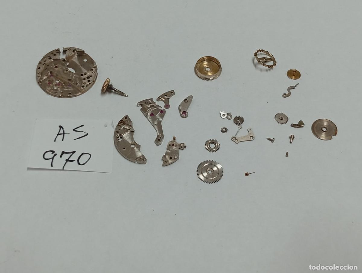Recambios de relojes: As 970 restos de mecanismo - Foto 2