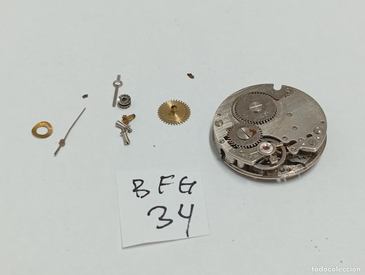 Recambios de relojes: Bfg 34 restos de mecanismo - Foto 1