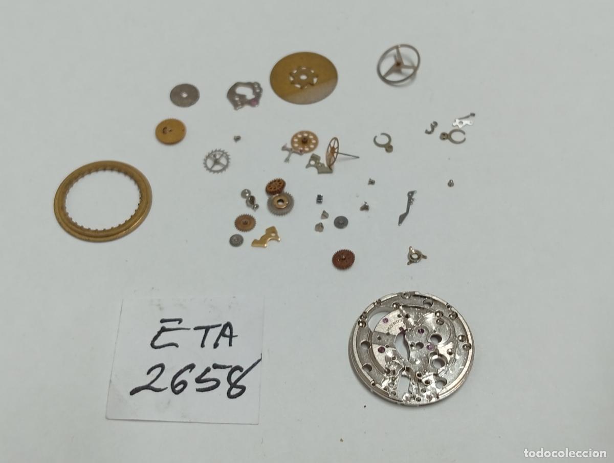 Recambios de relojes: Eta 2658 restos de mecanismo