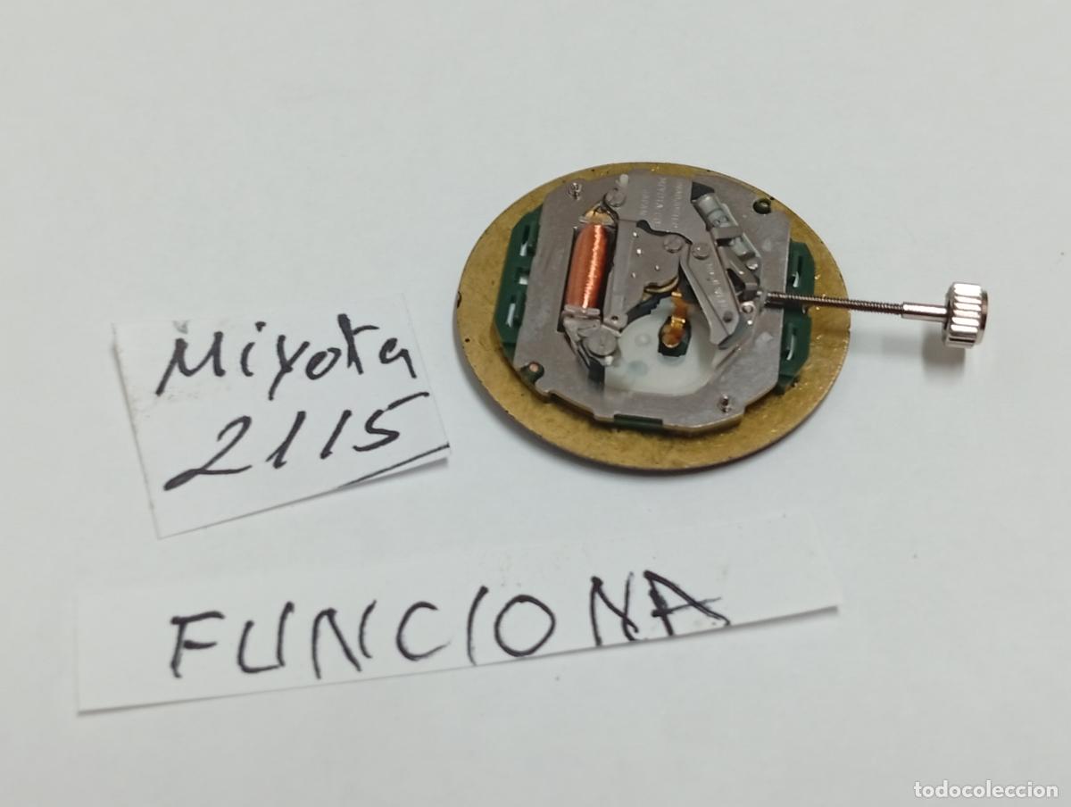 Recambios de relojes: Miyota 2115 Funcionando. - Foto 1
