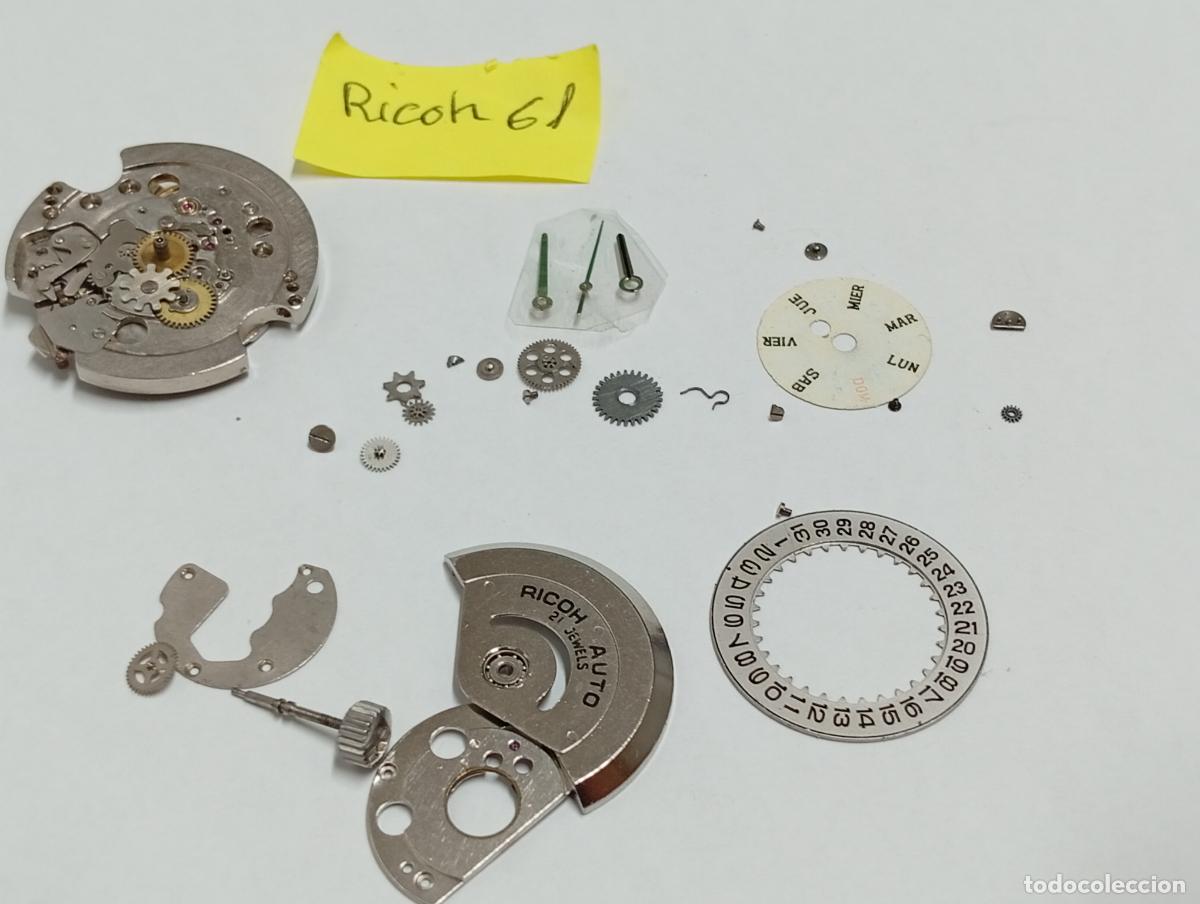 Recambios de relojes: Richo 61 restos de mecanismo - Foto 2