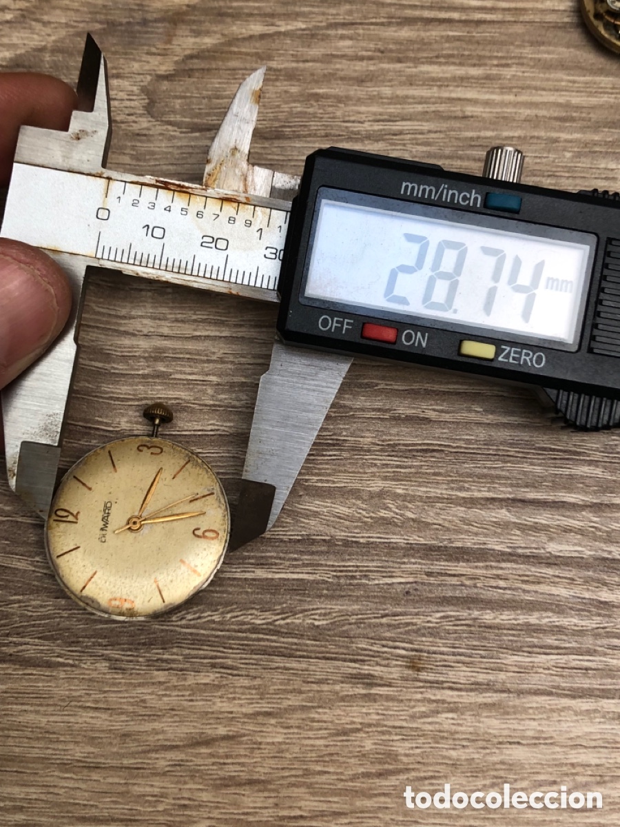 Recambios de relojes: Calibre reloj bumper autom&aacute;tico duward completo - Foto 8