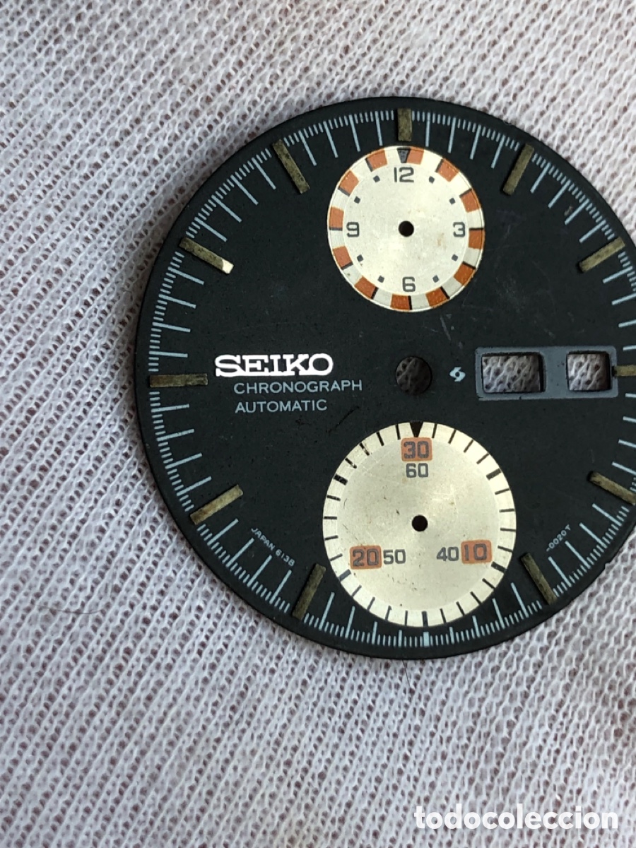 Recambios de relojes: Esfera reloj Seiko ufo auto crono