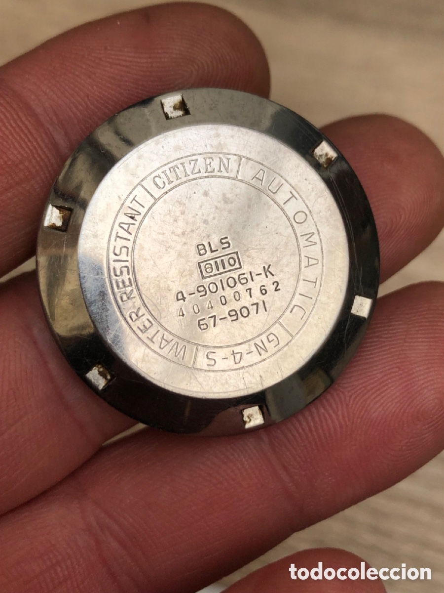 Recambios de relojes: Tapa reloj cron&oacute;grafo citizen ref 8100 - Foto 3