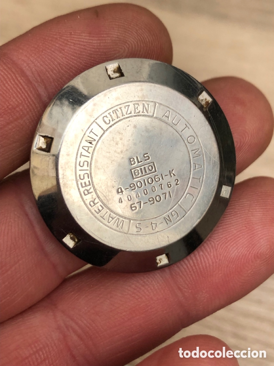 Recambios de relojes: Tapa reloj cron&oacute;grafo citizen ref 8100 - Foto 4